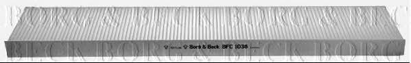 Borg & beck BFC1038 Filter, interior air BFC1038