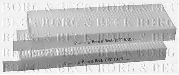 Borg & beck BFC1039 Filter, interior air BFC1039