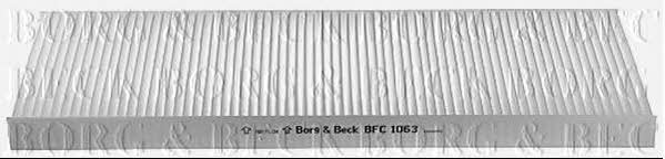 Borg & beck BFC1063 Filter, interior air BFC1063