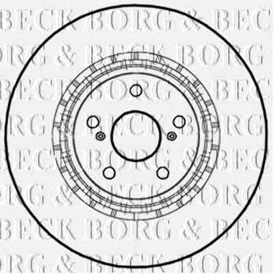 Borg & beck BBD5229 Brake disc BBD5229