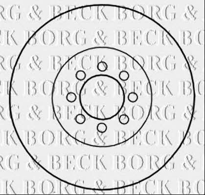 Borg & beck BBD5298 Front brake disc ventilated BBD5298