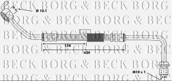 Borg & beck BBH6179 Brake Hose BBH6179