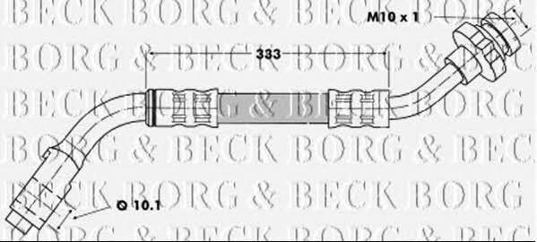 Borg & beck BBH6313 Brake Hose BBH6313