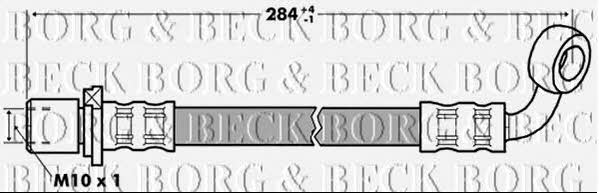 Borg & beck BBH7285 Brake Hose BBH7285