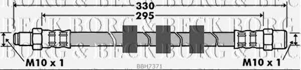 Borg & beck BBH7371 Brake Hose BBH7371