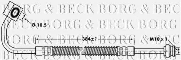Borg & beck BBH6732 Brake Hose BBH6732