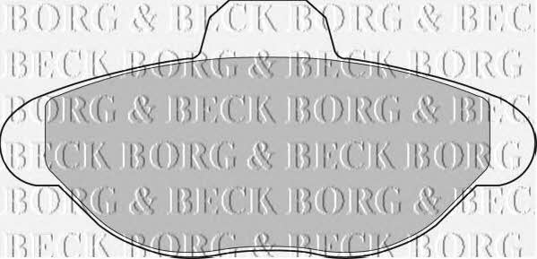Borg & beck BBP1391 Brake Pad Set, disc brake BBP1391