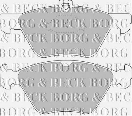Borg & beck BBP1393 Brake Pad Set, disc brake BBP1393