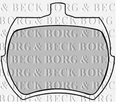 Borg & beck BBP1409 Brake Pad Set, disc brake BBP1409