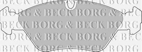 Borg & beck BBP1412 Brake Pad Set, disc brake BBP1412