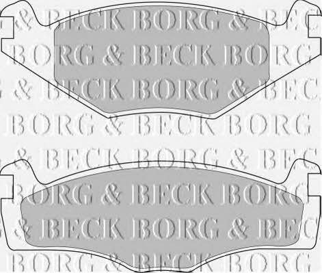 Borg & beck BBP1420 Brake Pad Set, disc brake BBP1420