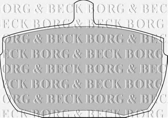 Borg & beck BBP1422 Brake Pad Set, disc brake BBP1422