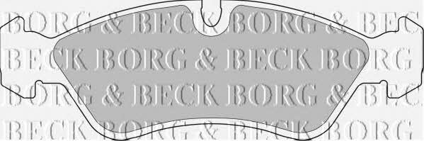 Borg & beck BBP1423 Brake Pad Set, disc brake BBP1423