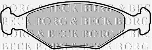 Borg & beck BBP1426 Brake Pad Set, disc brake BBP1426