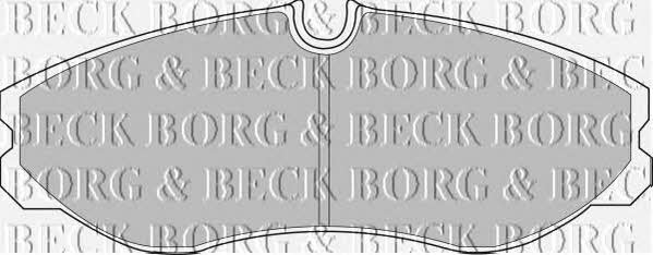 Borg & beck BBP1436 Brake Pad Set, disc brake BBP1436