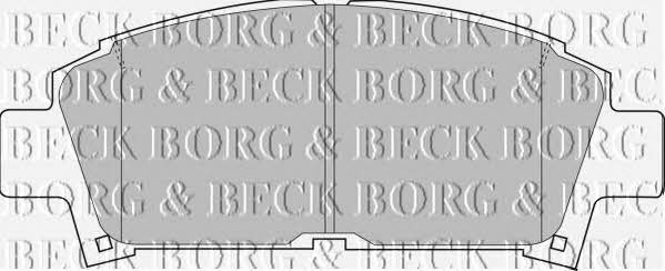 Borg & beck BBP1440 Brake Pad Set, disc brake BBP1440