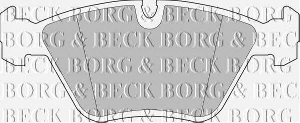 Borg & beck BBP1460 Brake Pad Set, disc brake BBP1460