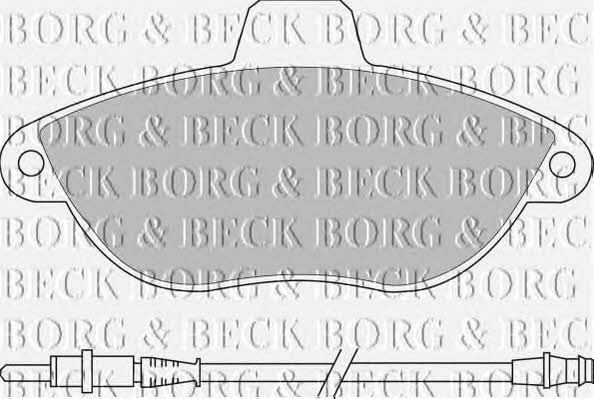 Borg & beck BBP1461 Brake Pad Set, disc brake BBP1461