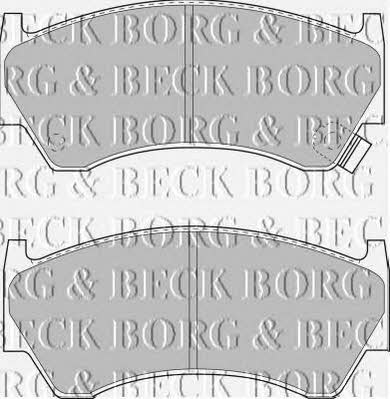 Borg & beck BBP1470 Brake Pad Set, disc brake BBP1470