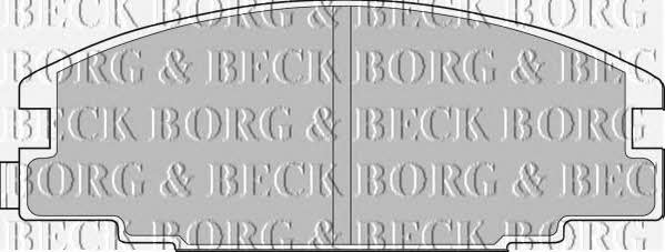 Borg & beck BBP1476 Brake Pad Set, disc brake BBP1476