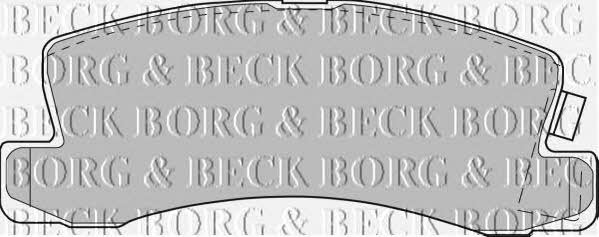 Borg & beck BBP1477 Brake Pad Set, disc brake BBP1477