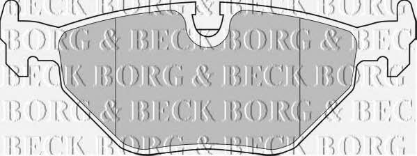 Borg & beck BBP1483 Brake Pad Set, disc brake BBP1483