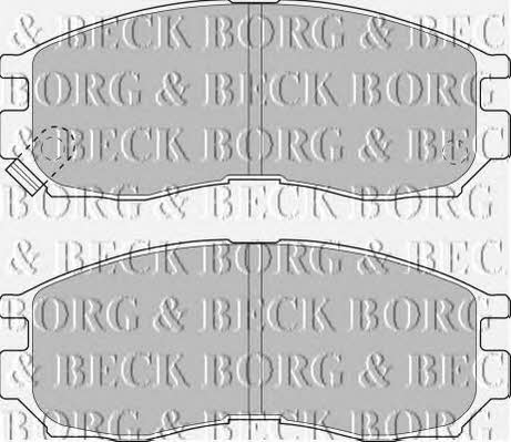 Borg & beck BBP1484 Brake Pad Set, disc brake BBP1484