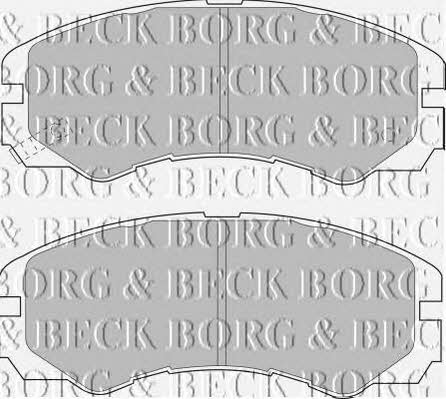 Borg & beck BBP1485 Brake Pad Set, disc brake BBP1485