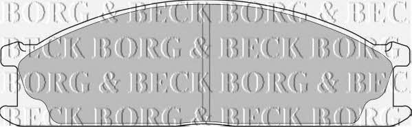 Borg & beck BBP1486 Brake Pad Set, disc brake BBP1486