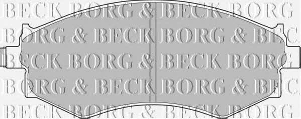 Borg & beck BBP1494 Brake Pad Set, disc brake BBP1494