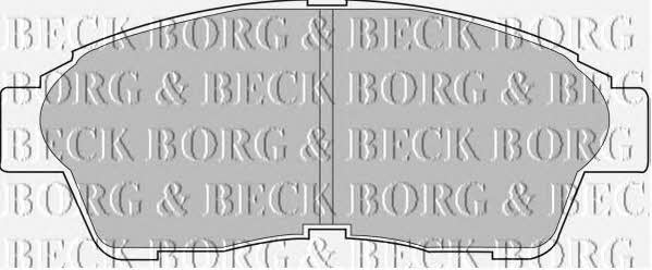 Borg & beck BBP1502 Brake Pad Set, disc brake BBP1502
