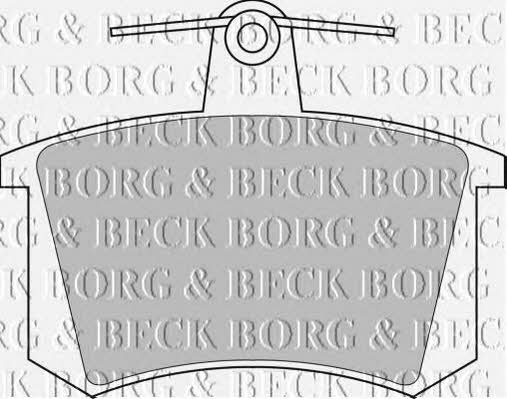 Borg & beck BBP1503 Brake Pad Set, disc brake BBP1503