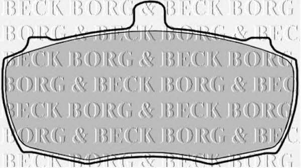 Borg & beck BBP1519 Brake Pad Set, disc brake BBP1519