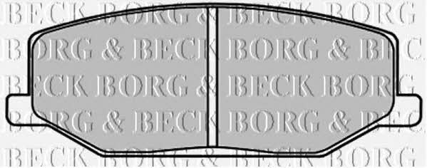 Borg & beck BBP1524 Brake Pad Set, disc brake BBP1524