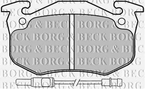 Borg & beck BBP1525 Brake Pad Set, disc brake BBP1525