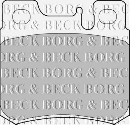 Borg & beck BBP1533 Brake Pad Set, disc brake BBP1533