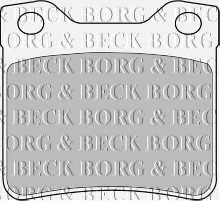 Borg & beck BBP1537 Brake Pad Set, disc brake BBP1537