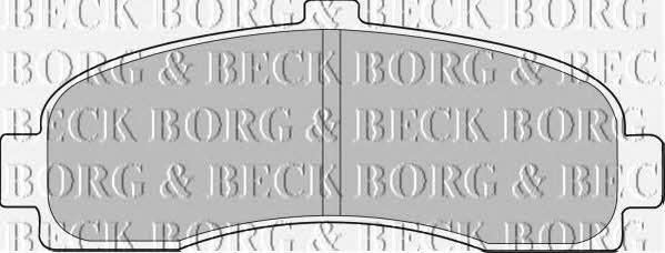 Borg & beck BBP1541 Brake Pad Set, disc brake BBP1541