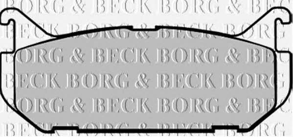 Borg & beck BBP1546 Brake Pad Set, disc brake BBP1546