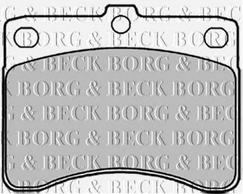 Borg & beck BBP1547 Brake Pad Set, disc brake BBP1547