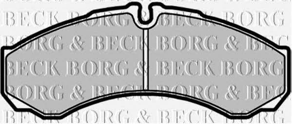 Borg & beck BBP1554 Brake Pad Set, disc brake BBP1554