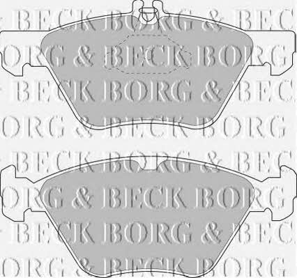 Borg & beck BBP1564 Brake Pad Set, disc brake BBP1564