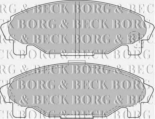 Borg & beck BBP1581 Brake Pad Set, disc brake BBP1581