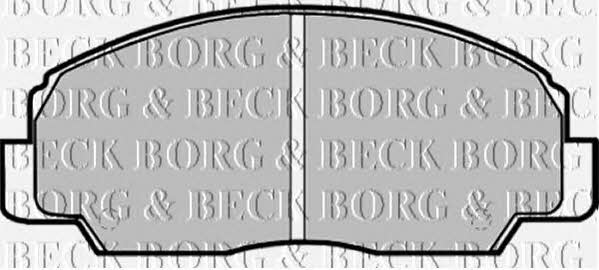 Borg & beck BBP1592 Brake Pad Set, disc brake BBP1592