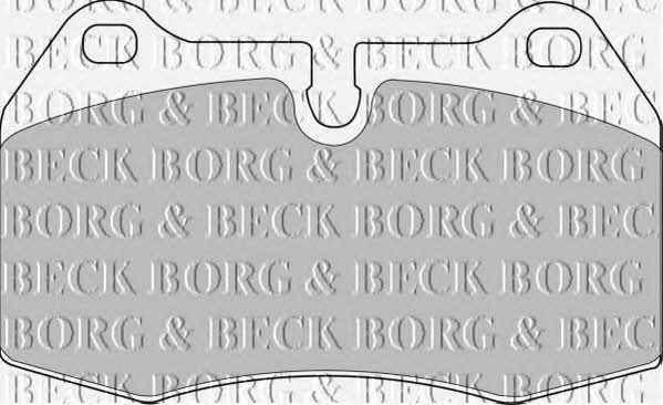 Borg & beck BBP1596 Brake Pad Set, disc brake BBP1596
