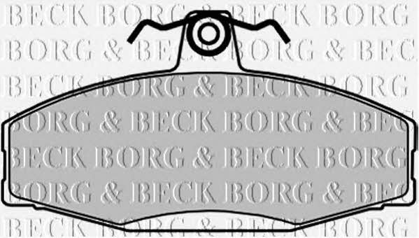 Borg & beck BBP1604 Brake Pad Set, disc brake BBP1604