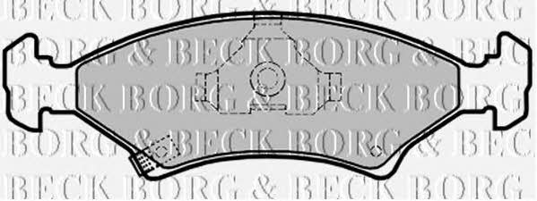Borg & beck BBP1610 Brake Pad Set, disc brake BBP1610