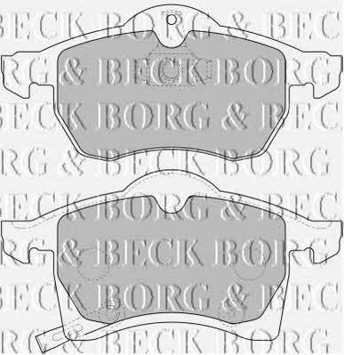 Borg & beck BBP1612 Brake Pad Set, disc brake BBP1612
