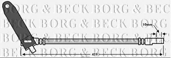 Borg & beck BBH7536 Brake Hose BBH7536