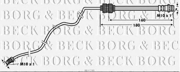Borg & beck BBH7785 Brake Hose BBH7785